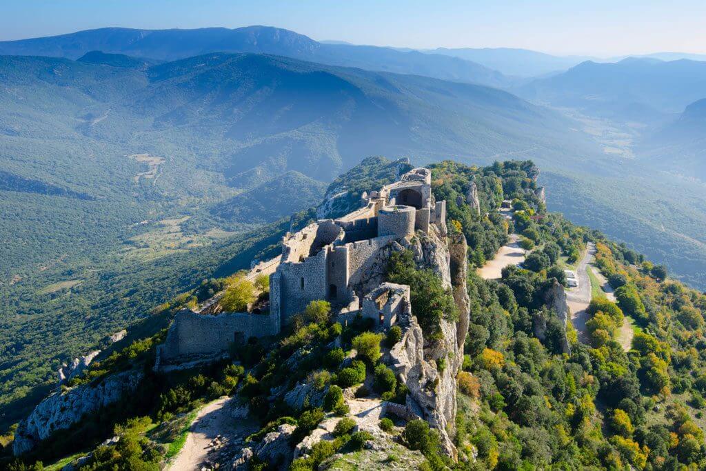 Castillo de Peyrepertuse - País Cátaro, Francia