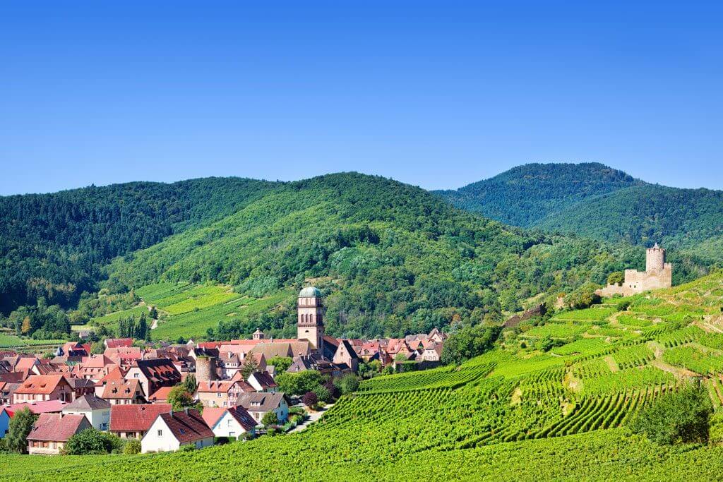 Región vinícola de Alsacia, Francia