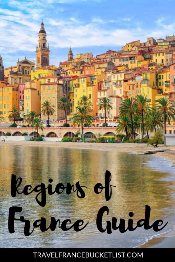 Explore the French Regions with our France by Region Guide! Regions of France Map and Top French Tourist Attractions, Getting around France and more #france #francebucketlist