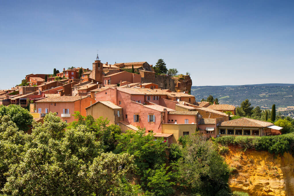 Hilltop Village of Roussillon - Provence