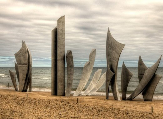 Omaha Beach Memorial - Normandy, France