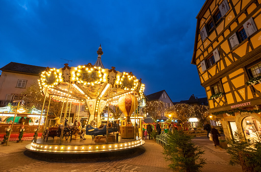 Mercado navideño de Obernai