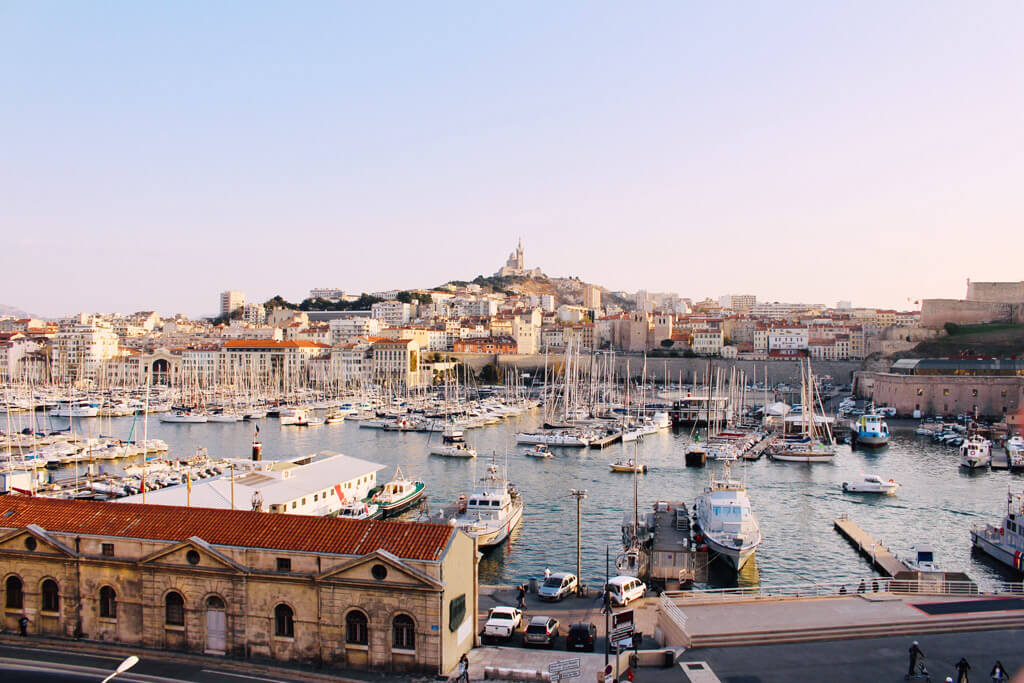 El antiguo puerto de Marsella