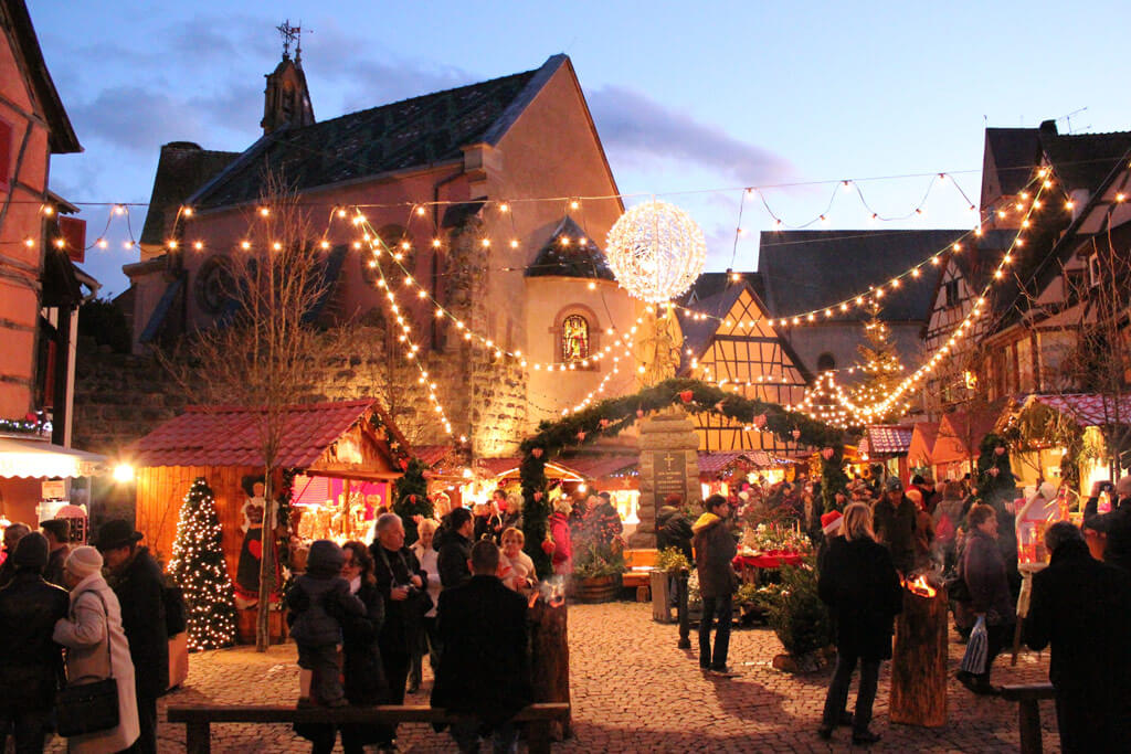 Mercado navideño de Eguisheim